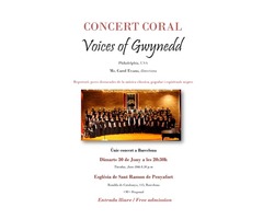 Concert Coral Voices of Gwynedd 
