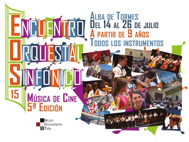 Encuentro Orquestal Sinfónico de Alba de Tormes con música de cine