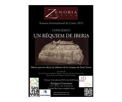 CONCIERTO - UN REQUIEM DE IBERIA  31 de julio a las 20.00