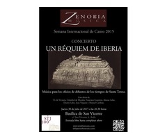 CONCIERTO - UN REQUIEM DE IBERIA  30 de julio a las 20.30