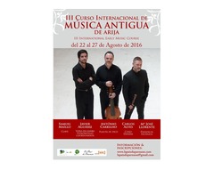 III Curso Internacional de Música Antigua de Arija (Burgos) 2016