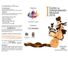 I Curso de Interpretación Musical Hazzart