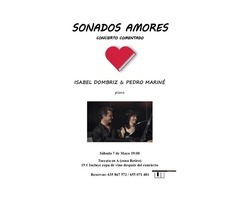 Sábado 7 Mayo 19:00 - SONADOS AMORES Concierto Comentado en Toccata en A