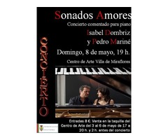 Domingo 8 Mayo, 19:00 SONADOS AMORES - Concierto Comentado en Miraflores de la Sierra