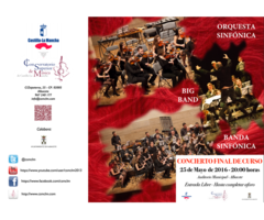  Concierto FINAL DE CURSO del Conservatorio Superior de Música de Castilla la Mancha