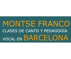 CURSO INTENSIVO CANTO EN BARCELONA JULIO 9 Y  10