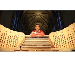 Olivier Latry, organista de Notre Dame, en la Sala Sinfónica del Auditorio Nacional de Música de Mad