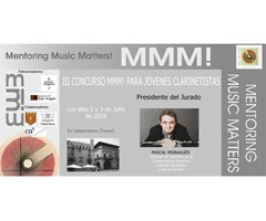 CONCURSO  MMM! para Jóvenes Clarinetistas