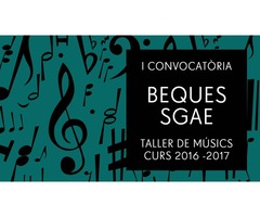 Abierta la convocatoria de BECAS SGAE para estudios musicales