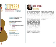 Masterclass de Guitarra con el Maestro JOSÉ MIGUEL MORENO