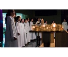 La escolanía Pueri Angelorum en el Teatro del Convento de las Hermanas de la Providencia