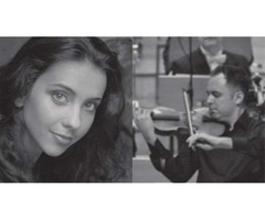 Música de piano y violín en el Museo del Traje