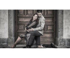 Bailes de salón al aire libre en Veranos de la Villa