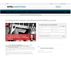 Clase abierta online, La composición musical: retroalimentación artística y musas