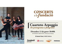 Concerts a la Fundació - Cuarteto Arpeggio