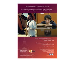 David Hernando // Rafael Salas. Saxofón y piano.