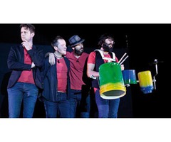 El grupo de percusión Odaiko, en el Centro Cultural Miguel Delibes, con ‘Invención’