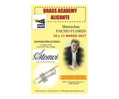 Masterclass trompeta Pacho Flores 10 y 11 de marzo 