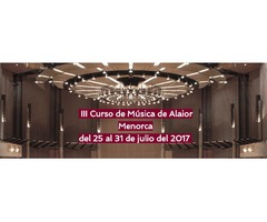 CURSO DE MÚSICA EN MENORCA