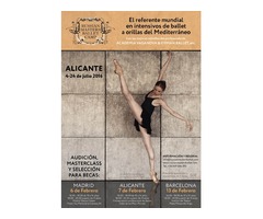 Audiciones para RUSSIAN MASTERS BALLET CAMP 4-24 julio, Alicante