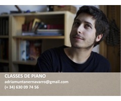 Clases de piano