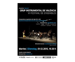 Música Contemporánea de la mano del Grup Instrumental de Valencia