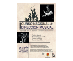 I Curso Nacional de Dirección Musical con Enrique García Asensio