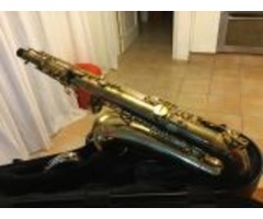 Vendo saxofón tenor selmer s 3 con tudel de plata