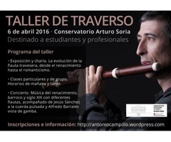 TALLER DE TRAVERSO ARTURO SORIA