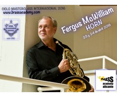 Brass Academy Alicante / Masterclass Trompa Fergus Mc William - Filarmonica de Berlin 