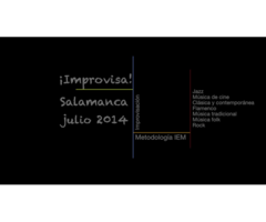 Curso Improvisa Salamanca 2016